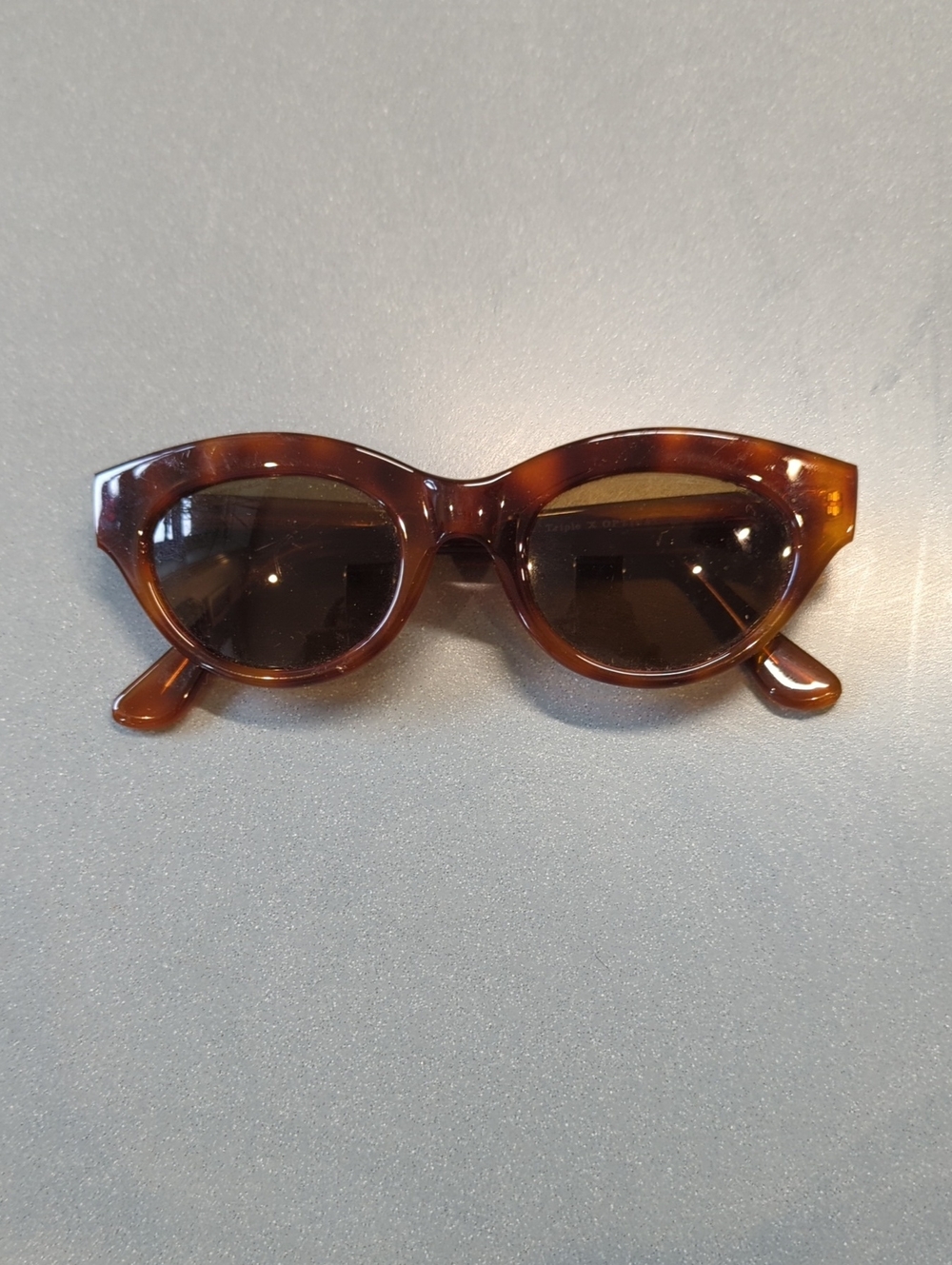Tortoiseshell Round Women's Sunglasses - Brown